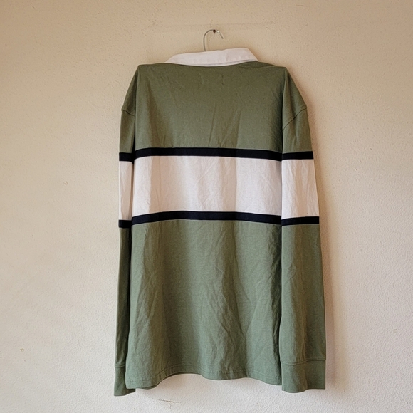 Goodfellow & Co Green And White Men's Shirt Size L - Picture 2 of 6